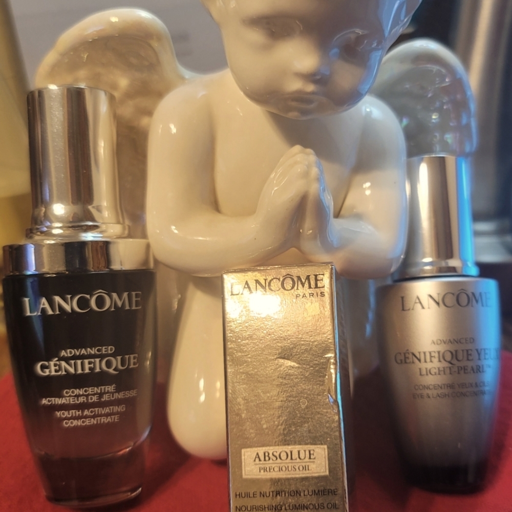LANCOME premium face products 😍 ✨️ 💕